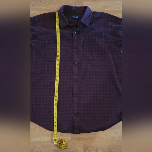 Patagonia Men’s Long Sleeve Organic Cotton Button Down Shirt Size Large‎ EUC - Picture 8 of 14